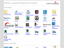 Tablet Screenshot of help.timberlake.com